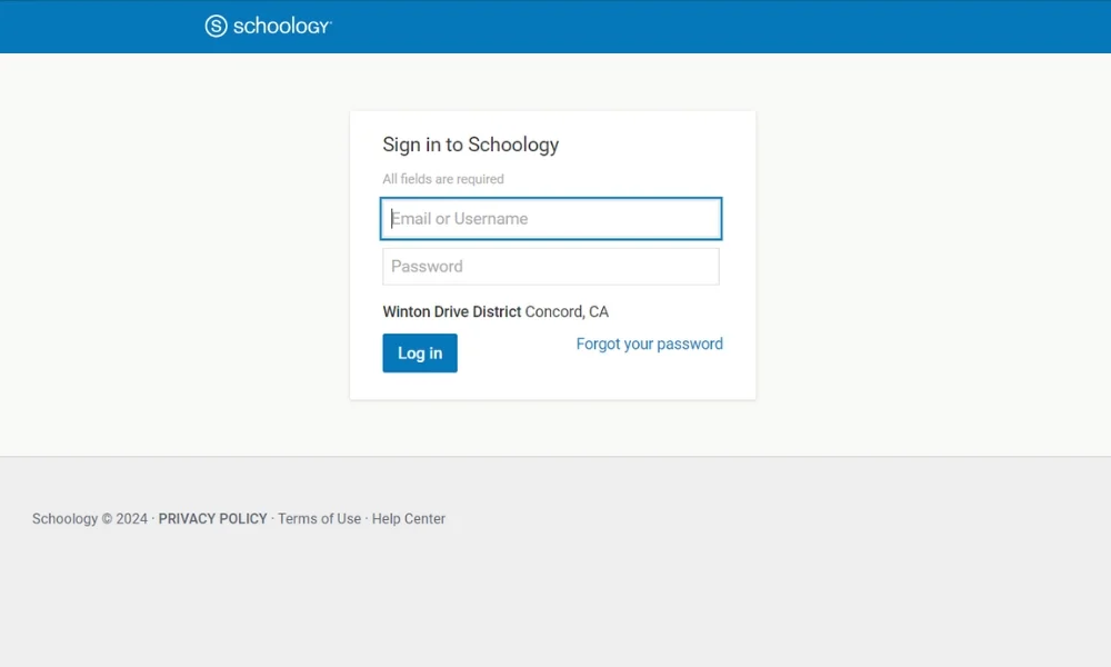 Schoology Login